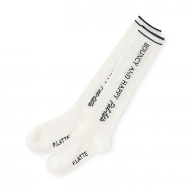 サイドロゴハイソックス