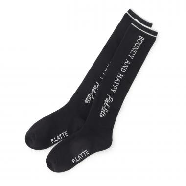 サイドロゴハイソックス