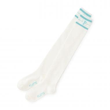 ラインニーハイソックス