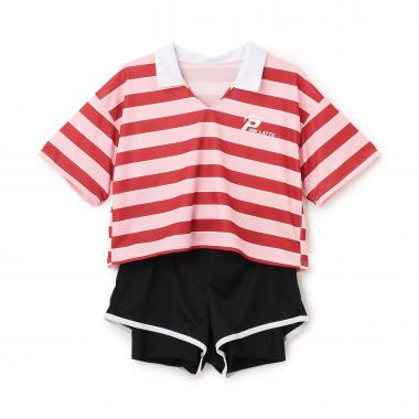 【SWIM】ラガーT＆スパッツ３P