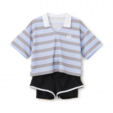 【SWIM】ラガーT＆スパッツ３P