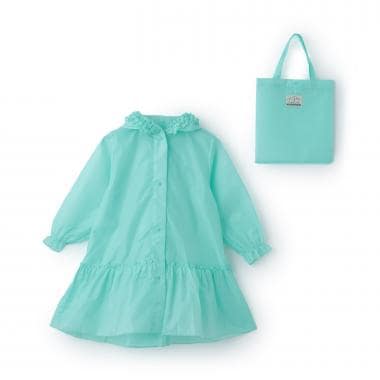 【オーシャン＆グラウンド】フリルレインコート