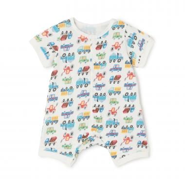 【NEBULA】2柄BOY'S新生児ロンパス