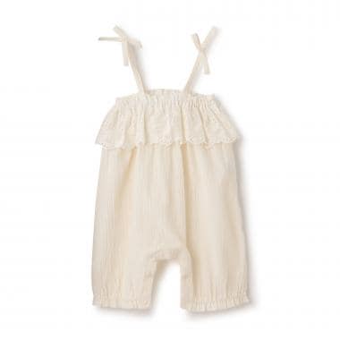 【LaStella】スカラップレースサロペット