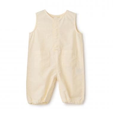 【LaStella】ナイロン撥水サロペット