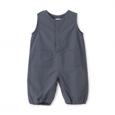 【LaStella】ナイロン撥水サロペット