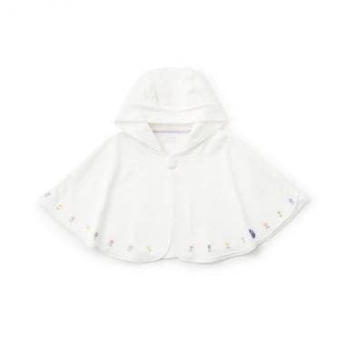 (R)ネコ耳刺繍ケープ