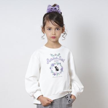 アナスイミニ☆ネコ刺しゅう長袖トレーナー ☆ネコ刺しゅう長袖トレーナー（その他） | ANNA SUI mini（アナ