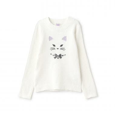 ネコモールニット