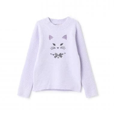 ネコモールニット