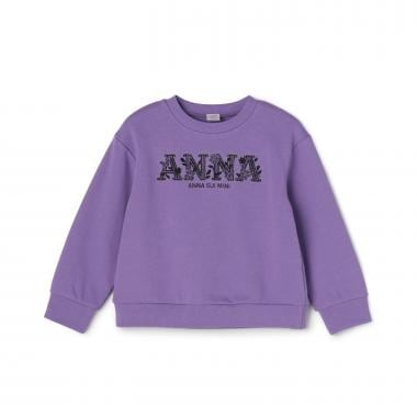 ロゴ刺しゅうトレーナー