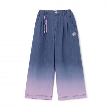 スタイルアップ☆デニムワイドパンツ