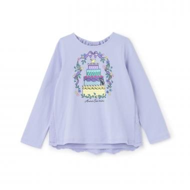 ☆彡ドリーミーケーキプリント長袖Tシャツ