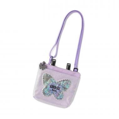 【内側抗菌】蝶ファスナー付きスマートポケット