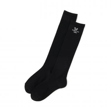 ラインストーンチョウハイソックス