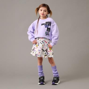 ワッペン総柄スカパン