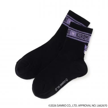 【2/20販売開始予定】【KUROMI】クルーソックス