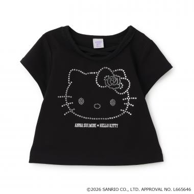 【HELLO KITTY】ラインストーンTシャツ