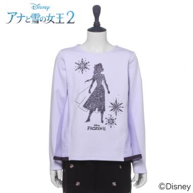 【DISNEY】 ”アナと雪の女王2”デザイン チュールドッキングTシャツ