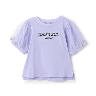 【人気商品再入荷】【直営店で取り扱い無し】袖バルーンロゴ刺しゅう半袖Tシャツ