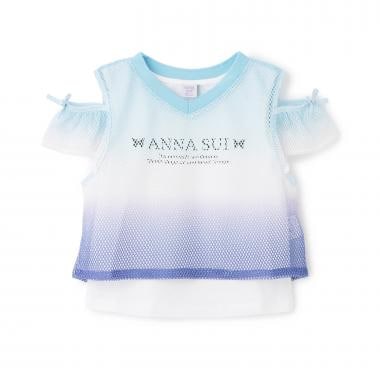 ☆彡メッシュグラデーションT＋タンクトップ