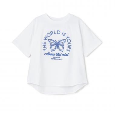 ☆彡蝶刺しゅうTシャツ