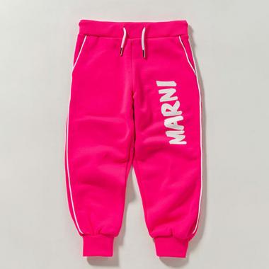 【MARNI（マルニ）Kids&Junior】ブランドロゴスウェットパンツ