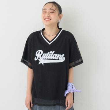 メッシュレイヤードルーズT