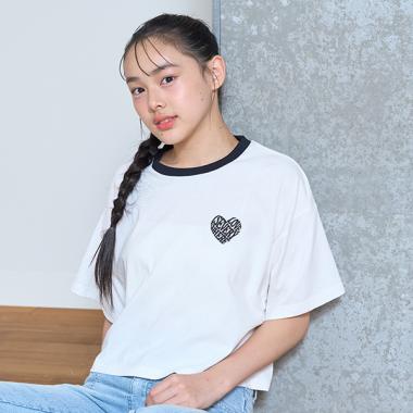 【GOODPRICE】バックハートリンガーT