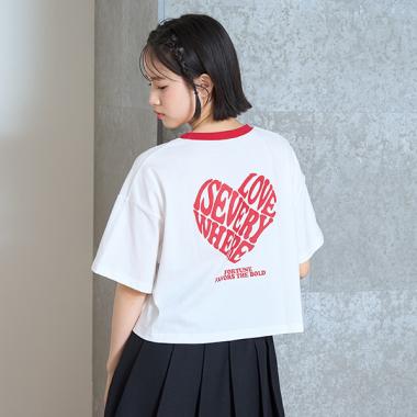 【GOODPRICE】バックハートリンガーT