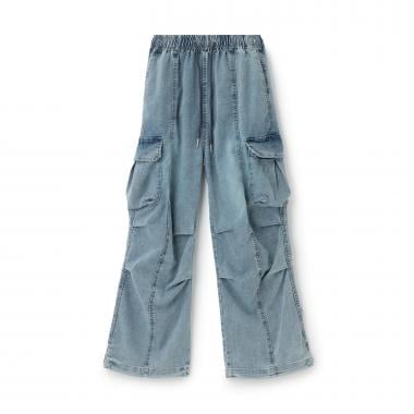 【LTXC/速乾/ストレッチ】デニムカーゴパンツ