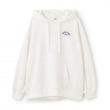 【LTXC】ロゴ発泡パーカ