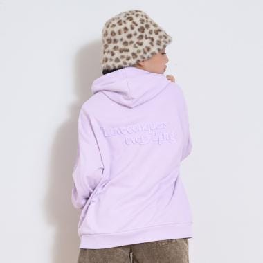 【LTXC】ロゴ発泡パーカ