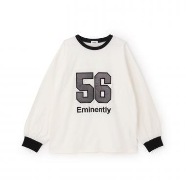 【LTXC/綿100%】ナンバーアップリ長袖T