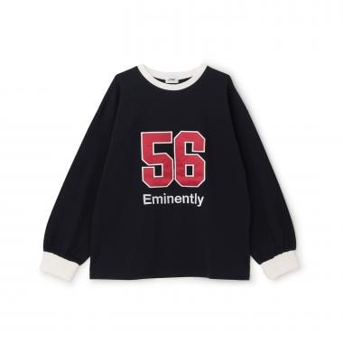 【LTXC/綿100%】ナンバーアップリ長袖T