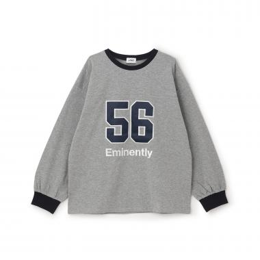 【LTXC/綿100%】ナンバーアップリ長袖T