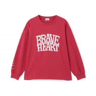 【LTXC/綿100%】ビックロゴカラー長袖T