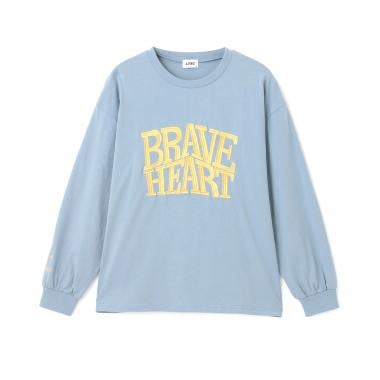 【LTXC/綿100%】ビックロゴカラー長袖T