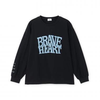 【LTXC/綿100%】ビックロゴカラー長袖T