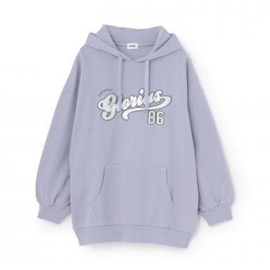 【LTXC/綿100%】ロゴパーカチュニックワンピ