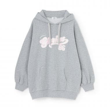 【LTXC/綿100%】ロゴパーカチュニックワンピ