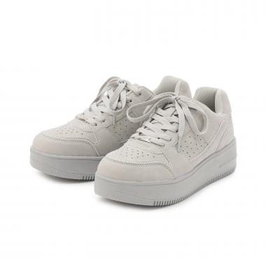 【LTXC】軽量厚底コートスニーカー