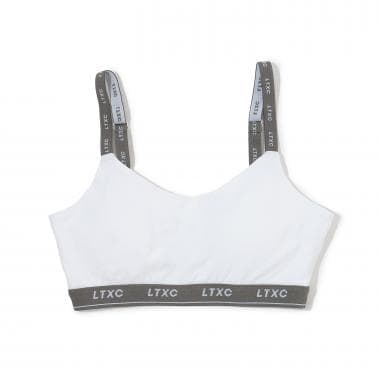 【LTXC】ロゴ紐2wayハーフトップ