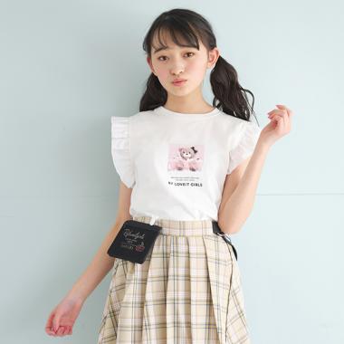 ラビ子アイスノースリーブTシャツ