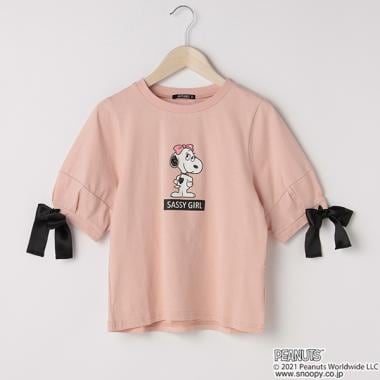 【PEANUTSコラボ】 Belle半袖Tシャツ