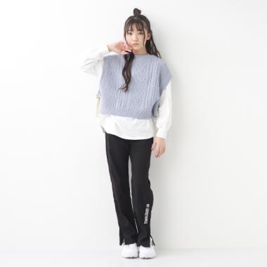 パンツ Naomi NIKE公式】大坂 なおみ ウィメンズ ハイウエスト ルーズ ニット