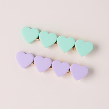 ハートクリップ（2個SET)