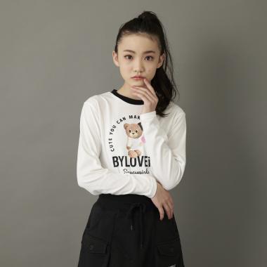 トリムラビ子長袖Tシャツ(120cm オフ ホワイト): ジュニア - ナルミヤ  