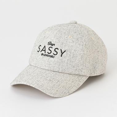 ポリツイードキャップ