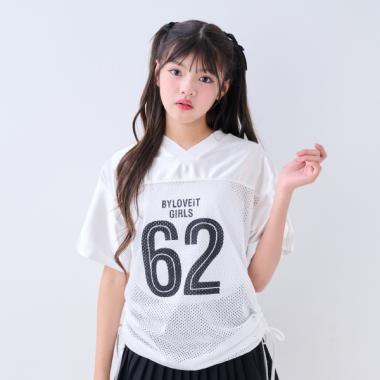 【キューガル・ニコプチ 表紙掲載】ガーリーナンバーTシャツ